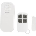 Alarme de porte avec t�l�commandes, capteurs d'alarme de fen�tre 130 db, sonnette d'alarme de porte magn�tique ...