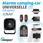 Alarme universelle pour camping - car - xr5cc option - avec systme d'alarme antivol de pots catalytiques ...