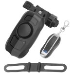 Alarme de v�lo avec t�l�commande, rechargeable par usb, �tanche, alarme antivol � vibration avec d�tecteur ...