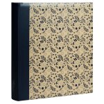 Ac - deco - album photos  pochettes 11. 5 x 15 cm 'kraffty'  motifs fleurs - 500 photos - bleu - livraison ...