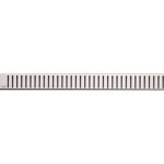 Alcadrain - grilles - grille pour caniveau de douche linéaire 85 cm, inox mat pure - 850m Alcadrain - grilles - grille pour caniveau de douche linéaire 85 cm, inox mat pure - 850m