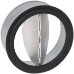 Clapet anti - retour - diamtre 150 mm - en acier galvanis - avec joint mousse aldes 11094683