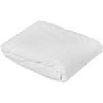 Al�se en bouclette �ponge imperm�able blanc 200x200 cm