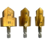 Alésoir à ergot 6, 35 mm tige hexagonale tubes en plastique ppr extenseur à ergot foret pratique outil ... Alésoir à ergot 6, 35 mm tige hexagonale tubes en plastique ppr extenseur à ergot foret pratique outil ...