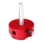 Alésoir propre avec tige hexagonale de 3 / 8 po, économiseur de raccord en pvc avec tête en aluminium ... Alésoir propre avec tige hexagonale de 3 / 8 po, économiseur de raccord en pvc avec tête en aluminium ...