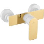 Alfa robinet de douche, blanc / or - 745740 - 25 - mexen