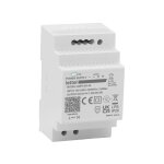 Alimentation 230vca / 24vcc, puissance 60w. fixation rail - din, largeur 3 modules. - amp3 - 60 - 24 ...
