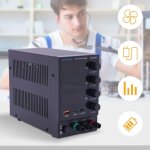 Alimentation cc r�glable alimentation de laboratoire 30v alimentation secteur variable avec port de charge ...