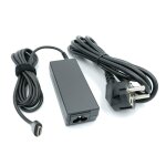 Alimentation chargeur universel pour ordinateur portable 45 w usb - c avec cble secteur