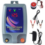 Alimentation de cl�ture �lectrique avec connecteur de clip d'alimentation de batterie et syst�me d'alarme, ...