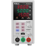 Alimentation numrique de laboratoire 0 - 50vdc 0 - 6amp pcwork pcw07d