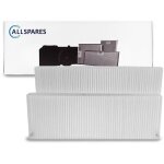 Allspares - filtre pour vmc (2pcs) vaillant recovair var 260 / 4 / 360 / 4 (f9 / g4) par