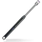 Allume bougie electrique, usb rechargeable briquet electrique briquet arc �lectronique avec flexible ...