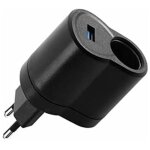 Allume - cigare de voiture, adaptateur d'alimentation de voiture, convertisseur de tension 220v � 12v, ...