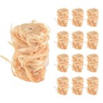 Tlily - allume - feu naturel pour poles  bois, allume - feu, pole, cuisson barbecue, laine de bois ...