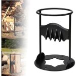 Allume - feu, petit fendeur de bois en fonte, fendeur de bois manuel robuste, adapt� au camping et aux ...
