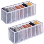 Alovez - lot de 2 botes de rangement pour tiroirs, sous - vtements, soutiens - gorge, chaussettes, ...