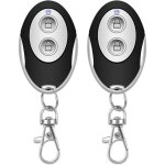 2 pices telecommande universelle portail, telecommande garage 433, 92 mhz telecommande garage universelle ...