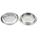 Alovez - 20 grilles d'aération rondes en acier inoxydable pour camping - car / salle de bain / cuisine, ... Alovez - 20 grilles d'aération rondes en acier inoxydable pour camping - car / salle de bain / cuisine, ...