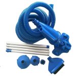 Alovez - aspirateur de piscine, kit de nettoyage pour piscines hors sol, jacuzzis et spas