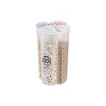 Alovez - boîte alimentaire à 4 compartiments, pour céréales, avoine et pâtes (4 compartiments 2 500 ml), ... Alovez - boîte alimentaire à 4 compartiments, pour céréales, avoine et pâtes (4 compartiments 2 500 ml), ...