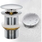 Alovez - bonde de lavabo, pop up bonde lavabo universel, bonde de lavabo sans trop plein pour lavabo ...