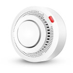 Alovez d�tecteur de fum�e domestique graffiti capteur de fum�e d�tecteur de fum�e intelligent wifi tuya ...