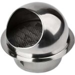 Alovez - grille d'aration ronde grille ventilation hotte, conduit arateur d'air grille de ventilation ...