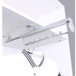 Alovez heavy duty porte - v�tements extractible porte pantalon cintre coulissant, penderie telescopique, ...