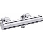 Alovez - mitigeur thermostatique de douche, robinet de douche thermostatique cylindrique  double sortie, ...