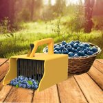 Alovez outil de récolte de myrtilles, poignée légère, peigne, panier collecteur de fruits, idéal pour ... Alovez outil de récolte de myrtilles, poignée légère, peigne, panier collecteur de fruits, idéal pour ...