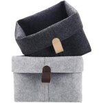Alovez - panier de rangement en feutre simple petit panier de rangement pour jouets cosmétiques pour ... Alovez - panier de rangement en feutre simple petit panier de rangement pour jouets cosmétiques pour ...