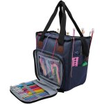 Alovez - sac de rangement de laine  tricoter grande capacit, sac de rangement pour tricot, sac fourre ...