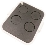 [jamais utilis] alovez tlcommande porte de garage nice era flor fl02re / fl04re - lot de 3 pices ...