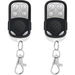 Telecommande universelle portail, 2pcs telecommande garage universelle sans fil, telecommande portail ... Telecommande universelle portail, 2pcs telecommande garage universelle sans fil, telecommande portail ...