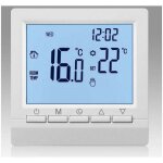 Alovez - thermostat de chauffage de chaudire  gaz 1. 5 v rgulateur de temprature aliment par batterie ...