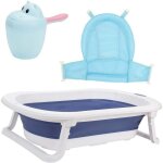 Alovze b�b� baignoire enfants pliable bain s�r 3 en 1 0 - 6 ans avec pieds portable avec filet de s�curit� ...