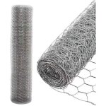 Alovze grillage a poule 10 / 25m, fil  maille hexagonale pour volire taille des mailles: 27 mm - 50cm ...
