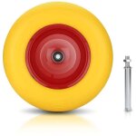 Alovze roue de secours. roue de diable. jante en mtal. caoutchouc plein 4. 80 / 4. 00 - 8 390 mm