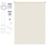 Alovze store vertical enrouleur extrieur pour terrasse ou balcon paravent rtractable protection solaire ...