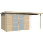 Alpholz - chalet en bois 6, 44 m umea chalet avec extension 5, 26 m