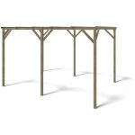 Altanka - carport, abri de voiture 3x4 m - 12 m2 Altanka - carport, abri de voiture 3x4 m - 12 m2