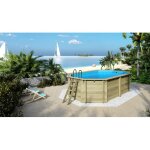 Altanka - piscine en bois nemo 5, 79x3, 49 - h. 1, 45 m fixations � visser