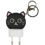 Altobuy - adaptateur de charge 20 watt fonction porte - cl� 'chat kawaii'