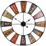 Altobuy - horloge murale industrielle vintage �80cm