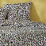 Altobuy - isia - couette imprim�e floral 140x200 cm + 1 taie d'oreiller 60x60 cm