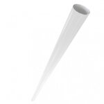 Aluhome ? descente circulaire 3m �100 mm en aluminium ? raccord pour goutti�re ? �paisseur 0, 6 mm ? ...