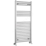 Radiateur s�che - serviettes de salle de bains 112x50 cm chrom� avec raccords standard - aly