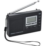 Am / fm / sw1 - 7 r�cepteur radio portable � 9 bandes avec haut - parleur et �couteurs, r�ception excellente ...