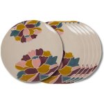 Amadeus - assiette plate paula 25 cm (lot de 6)